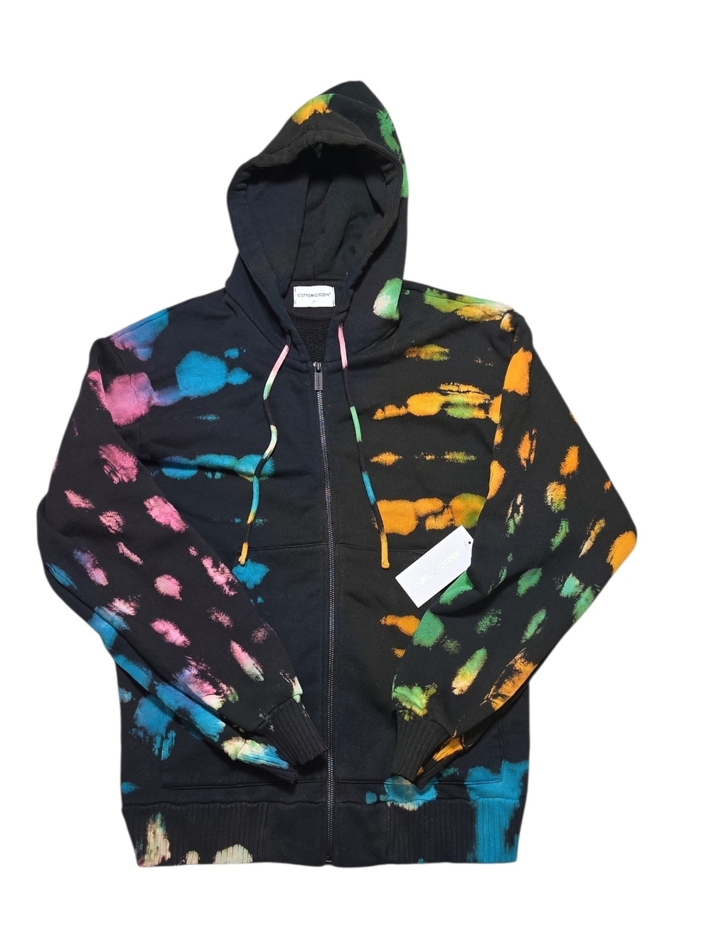 NWT $265 COTTON CITIZEN Brooklyn Hoodie Blue Strobe XS